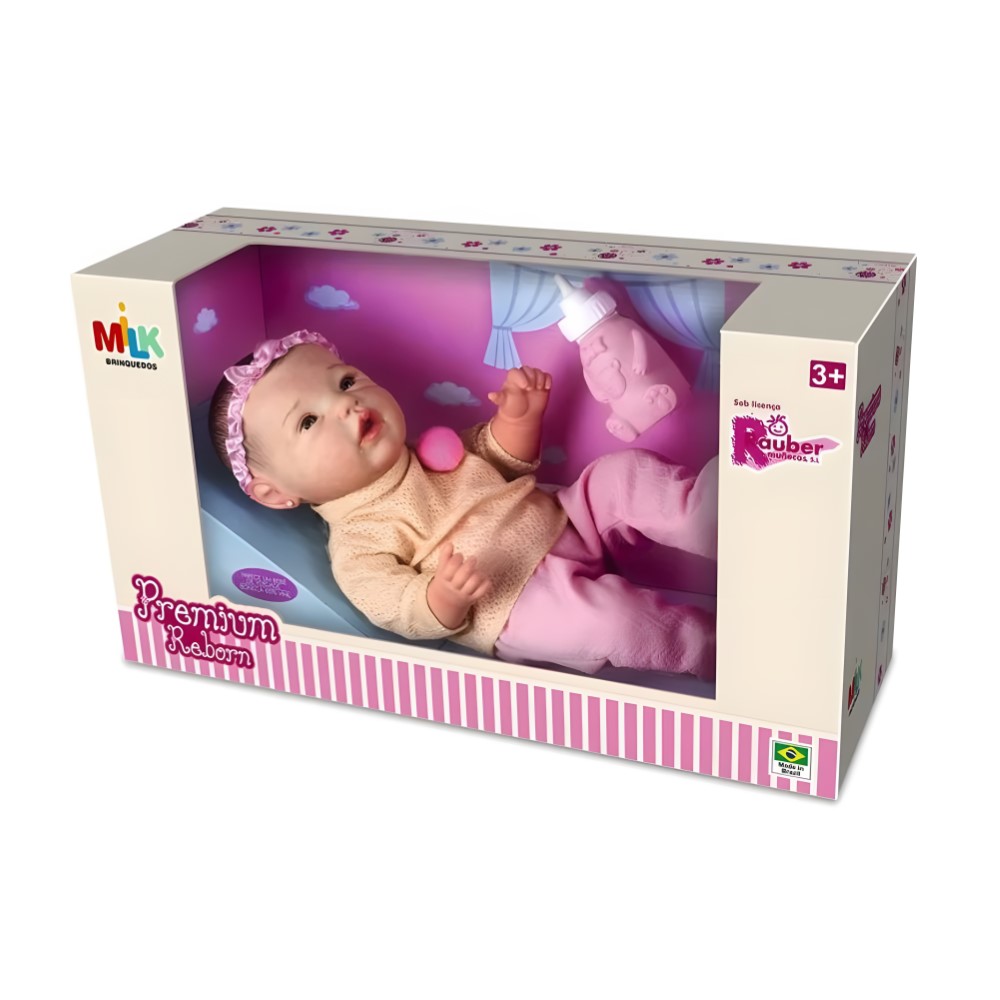Boneca Premium Reborn Menina