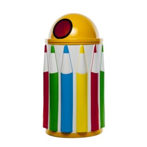 Lixeira lápis plástico 80 L